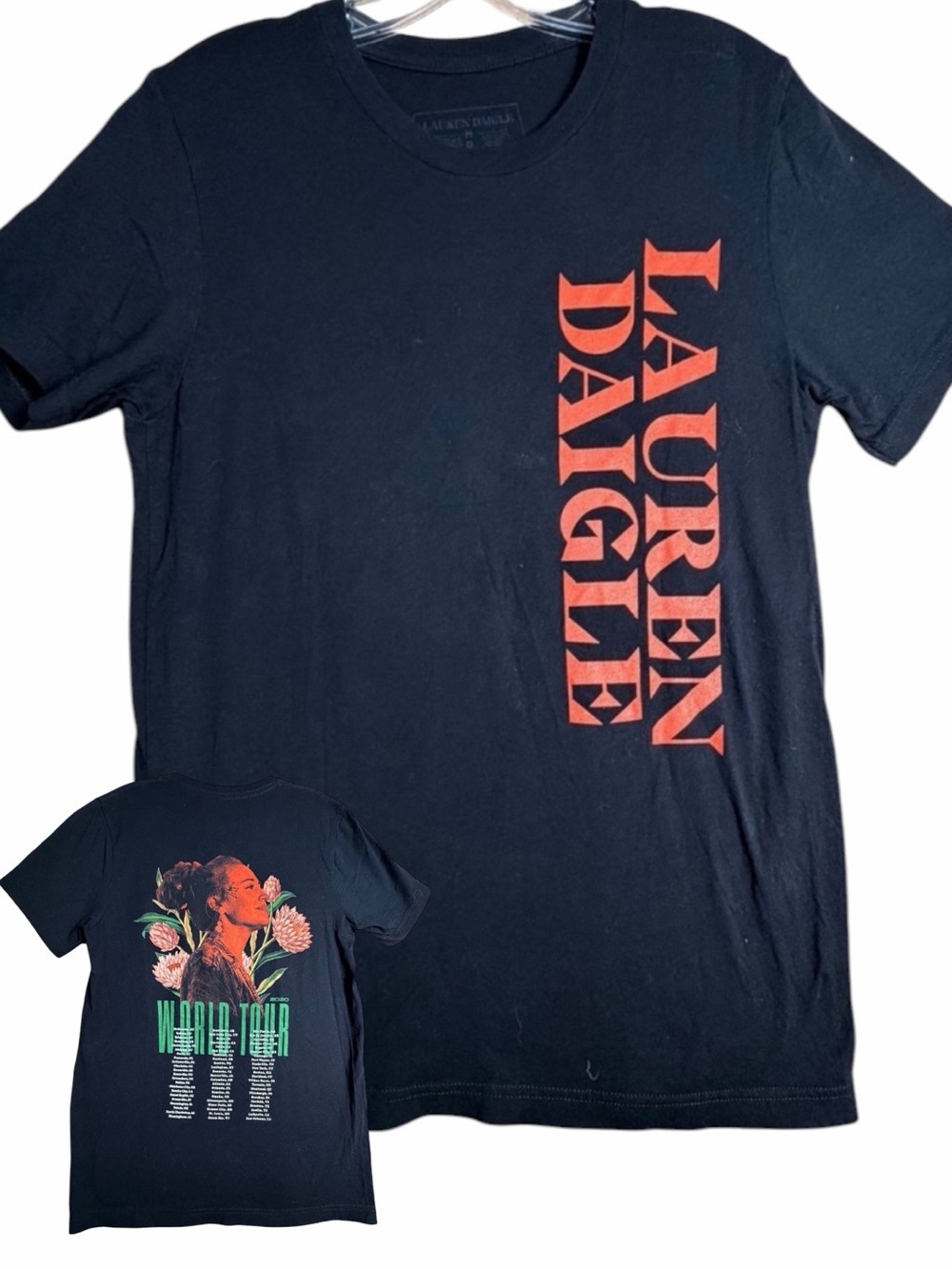 Lauren Daigle 2020 World Tour Concert Tee Official Band Shirt Adult M